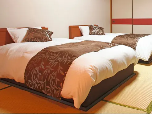 ห้องพักแบบญี่ปุ่นเตียงคู่