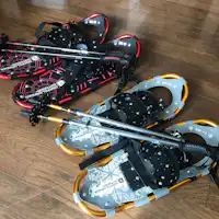 บริการให้ยืมรองเท้าสโนว์ชูฟรี