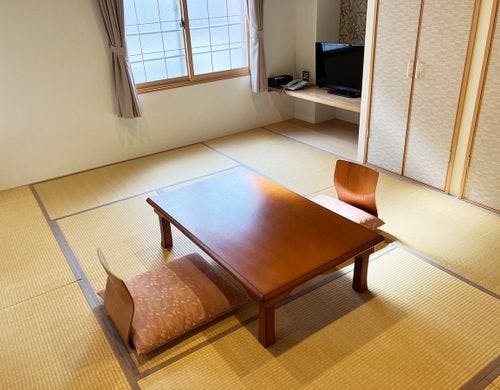 ゆべつ館の客室一例