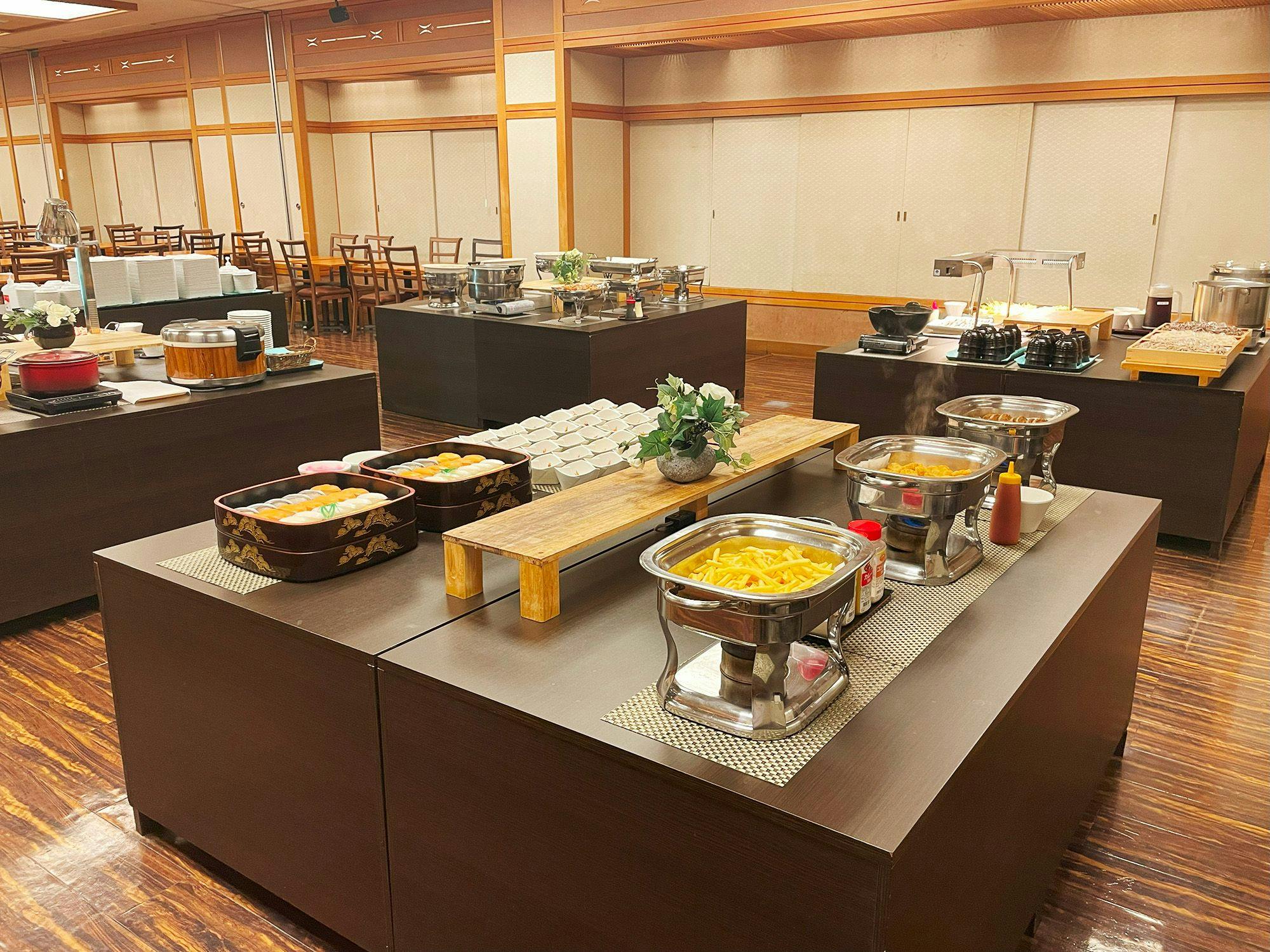 บุฟเฟ่ต์อาหารเย็น ตัวอย่าง