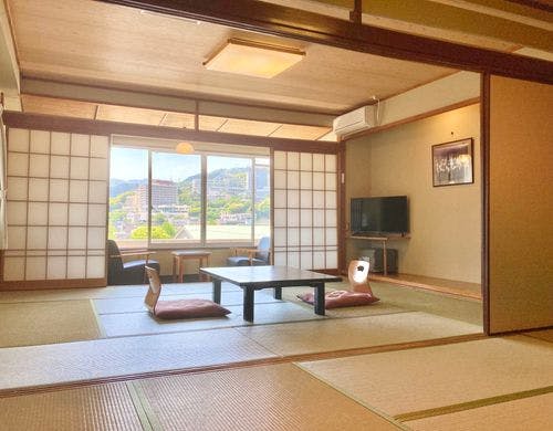 【高層階】和室二間(アウトバス)一例