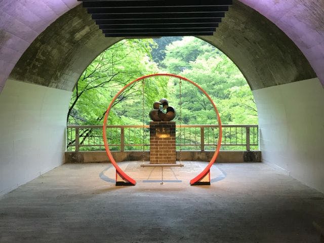 袋田瀑布紀念碑