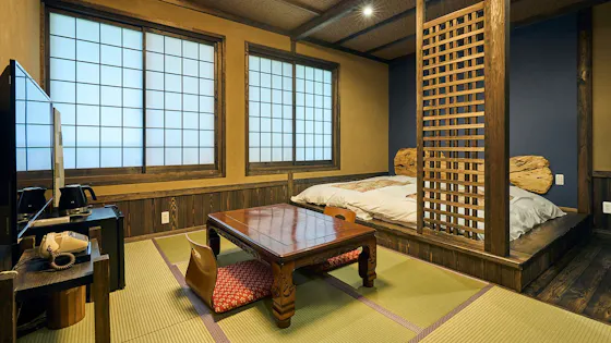 ห้องพักหลักแบบญี่ปุ่น + ห้องฟูก