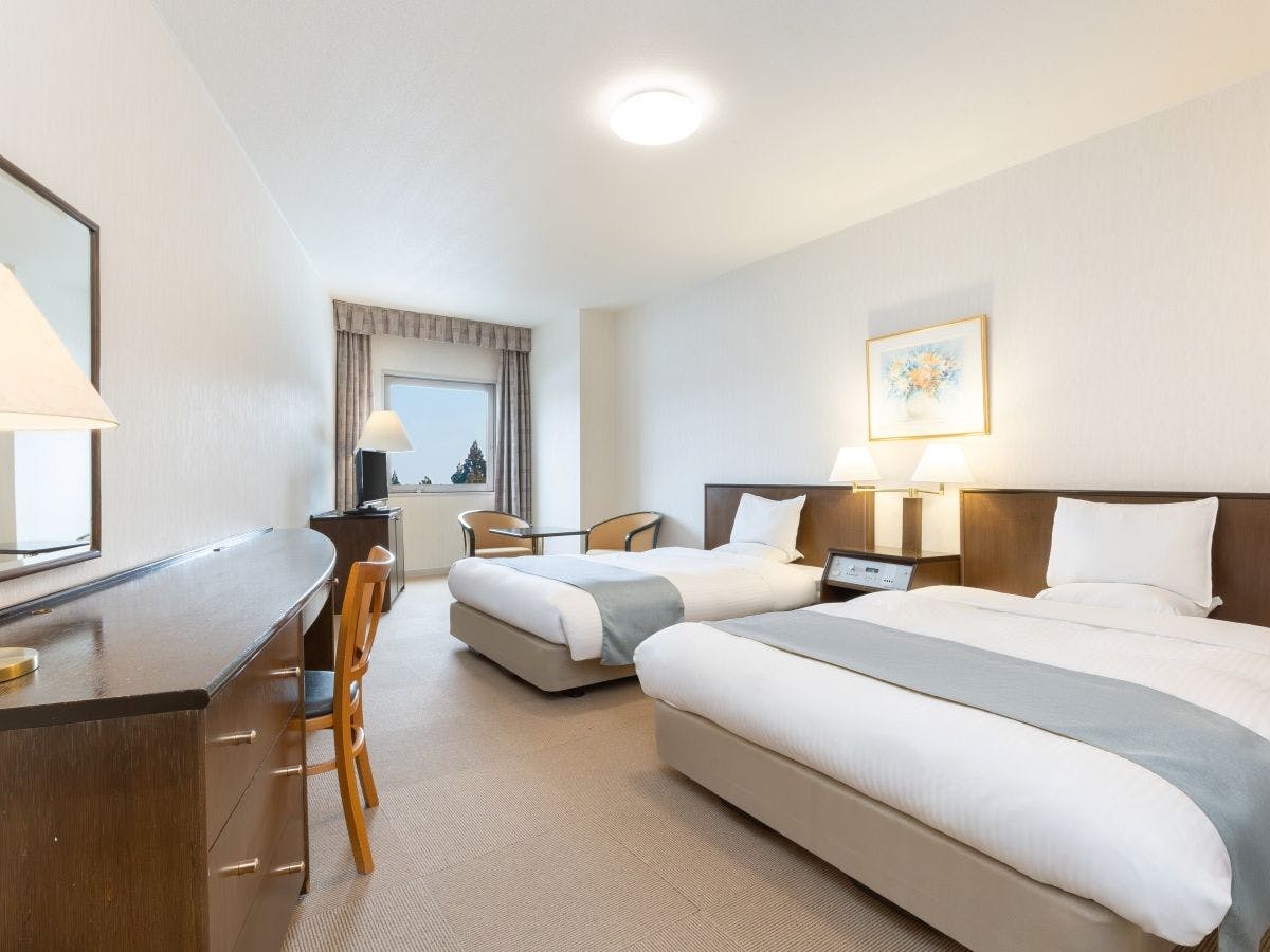 【Bilik Gaya Barat】Standard Twin Room ■Dilarang Merokok■