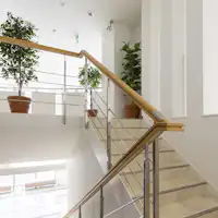 【บันไดภายในอาคาร】