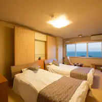 ห้องพักสไตล์ญี่ปุ่นที่ได้รับการปรับปรุงพร้อมวิวทะเล (303)