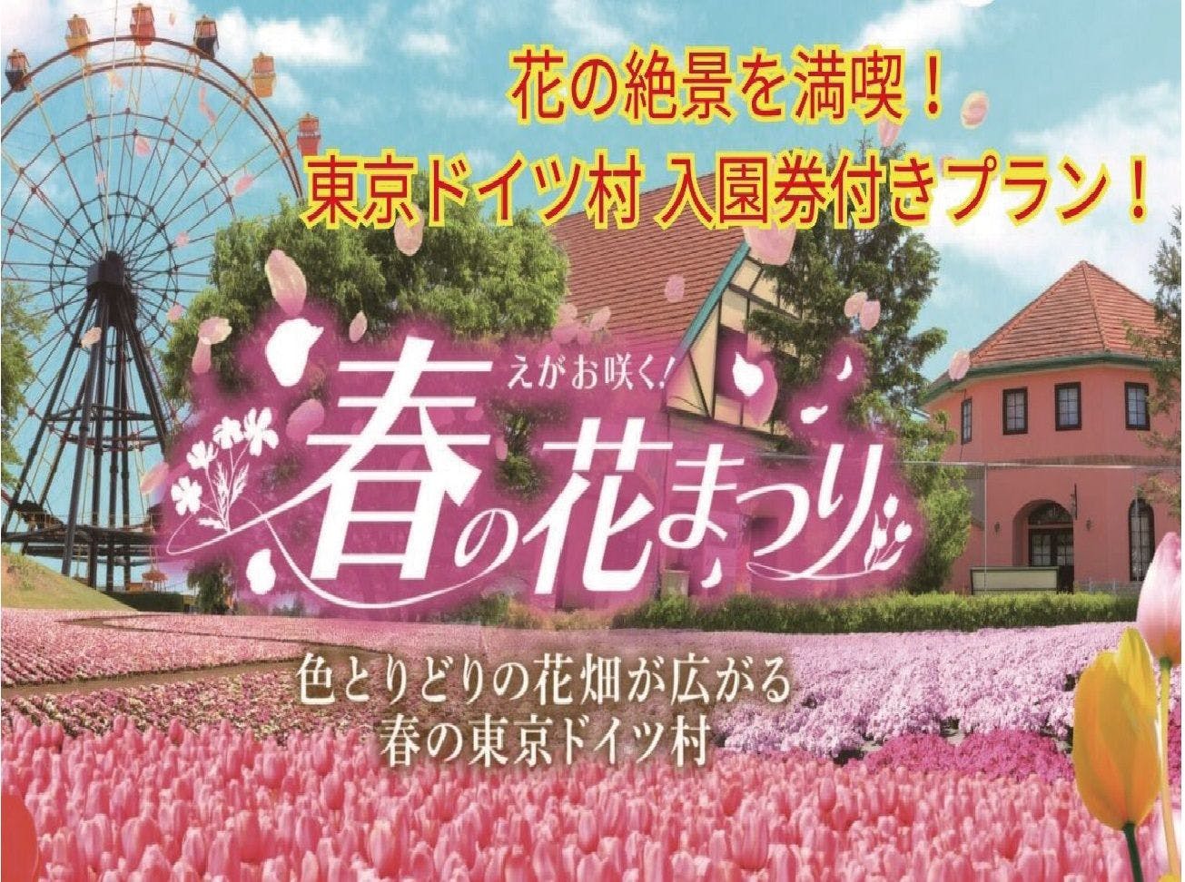 东京德国村　春季花卉节！！