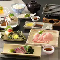 저녁 식사 예 / 교토 창작 가이세키 요리【겨울】호즈가와