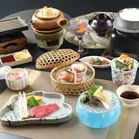 ・【ตัวอย่างชุดไคเซกิสร้างสรรค์ โอกุระยามะ (ฤดูใบไม้ผลิ)】
