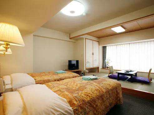 Kamar gaya Jepang dan Barat