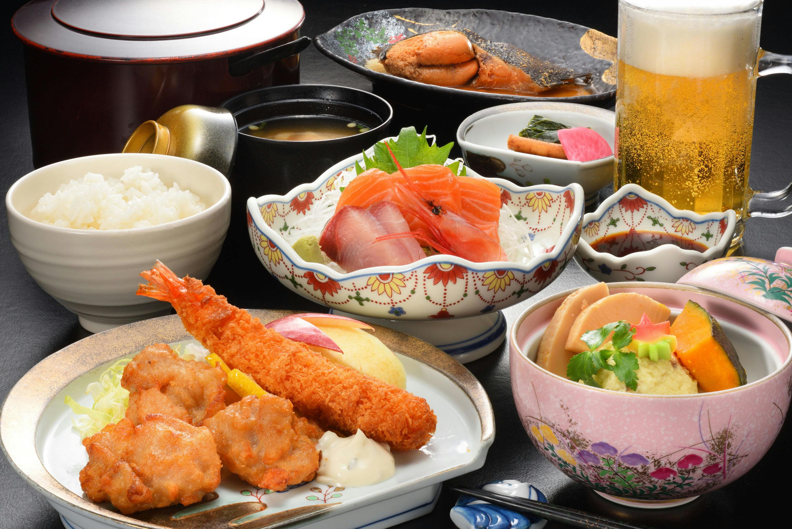 ตัวอย่างอาหารเย็น