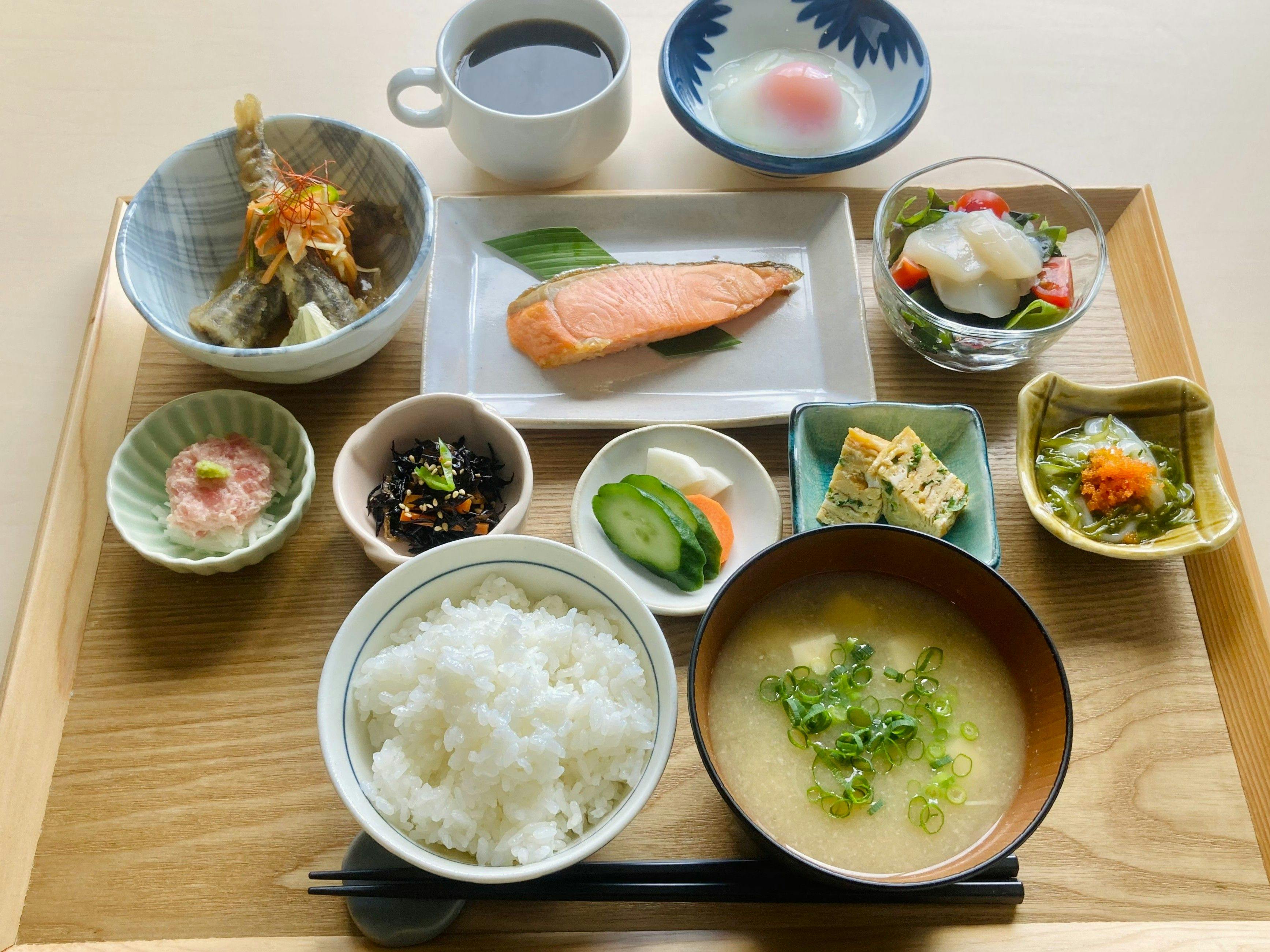 แผนอาหารเช้ามาตรฐาน (ตัวอย่างอาหารเช้า)