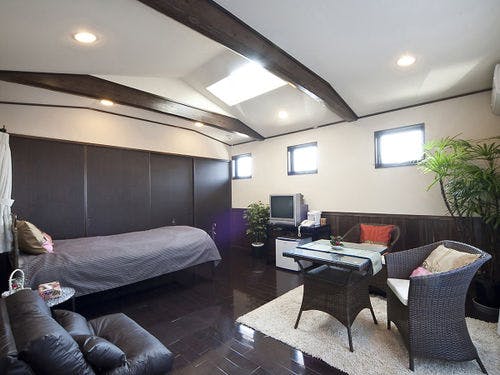 櫟の間：内湯と岩盤浴