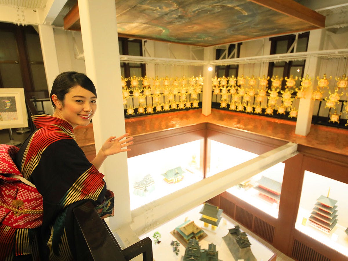 【พิพิธภัณฑ์ศิลปะพื้นบ้านโคมไฟยามากะ】