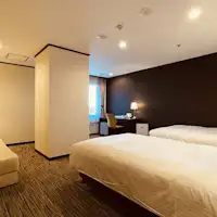 【ปลอดบุหรี่】DX Twin/32㎡/เตียง 1200