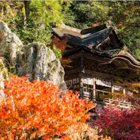 วัดนาทานิในฤดูใบไม้ร่วง