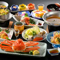 附带一只螃蟹的会席料理