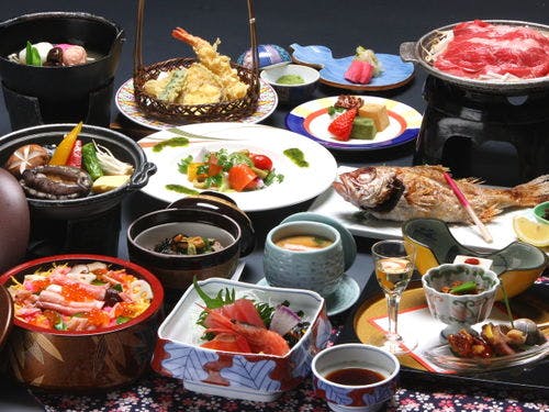 のど黒&花ちらし