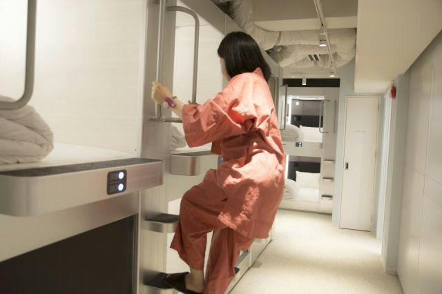Capsule Hotel for Women Only Akihabara BAY HOTEL