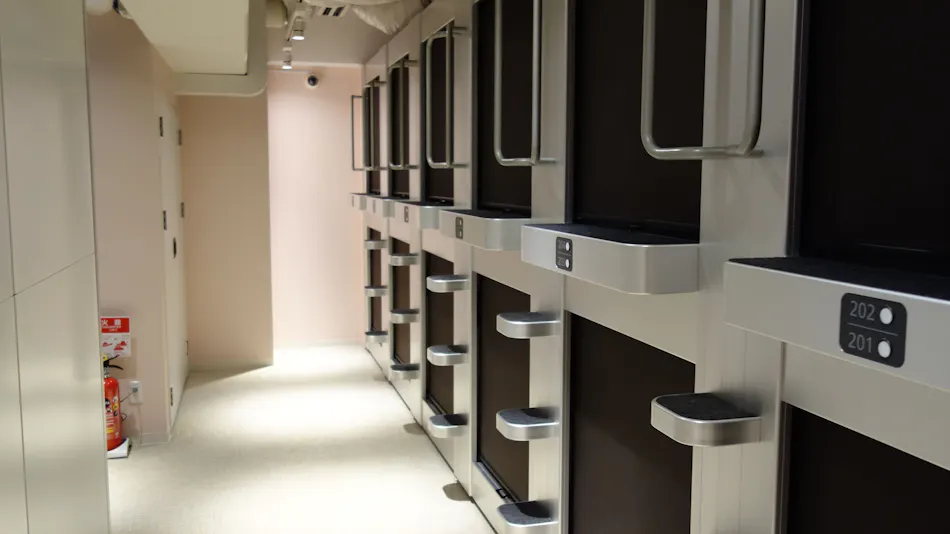Capsule Hotel for Women Only Akihabara BAY HOTEL