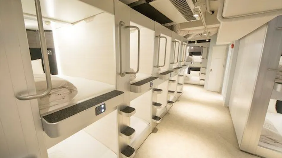 Capsule Hotel for Women Only Akihabara BAY HOTEL