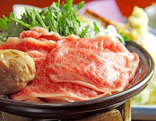 新発田産和牛すき焼き