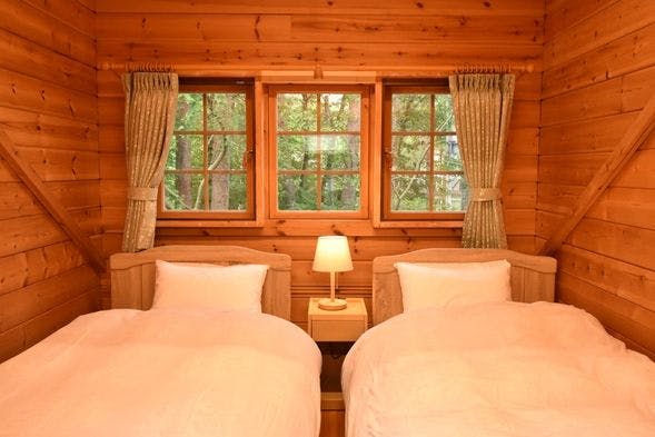 ห้องนอนบ้านไม้สไตล์นอร์ดิก