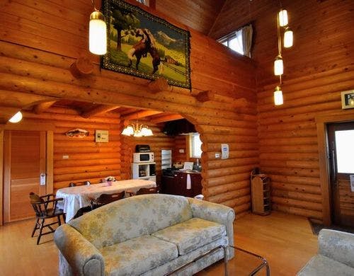 リビング（一例）小ログハウス