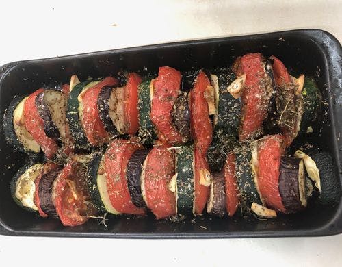 夏野菜のオーブン焼き