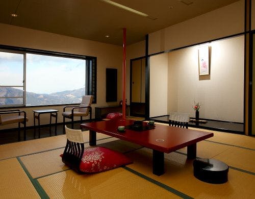 【山の眺めのあるお部屋】◆和室12畳一例