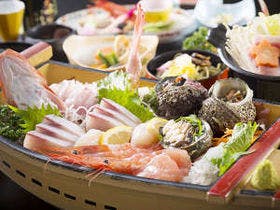 源泉かけ流し舟盛の旨い宿　和倉温泉はまづる