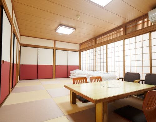 最大６名様までお泊まりいただけます。