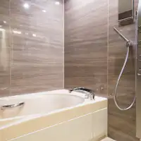 ห้องพักเตียงคู่หรูหราสไตล์ญี่ปุ่นสมัยใหม่