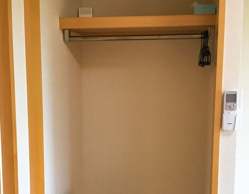 ・部屋／大きなクローゼットがあります