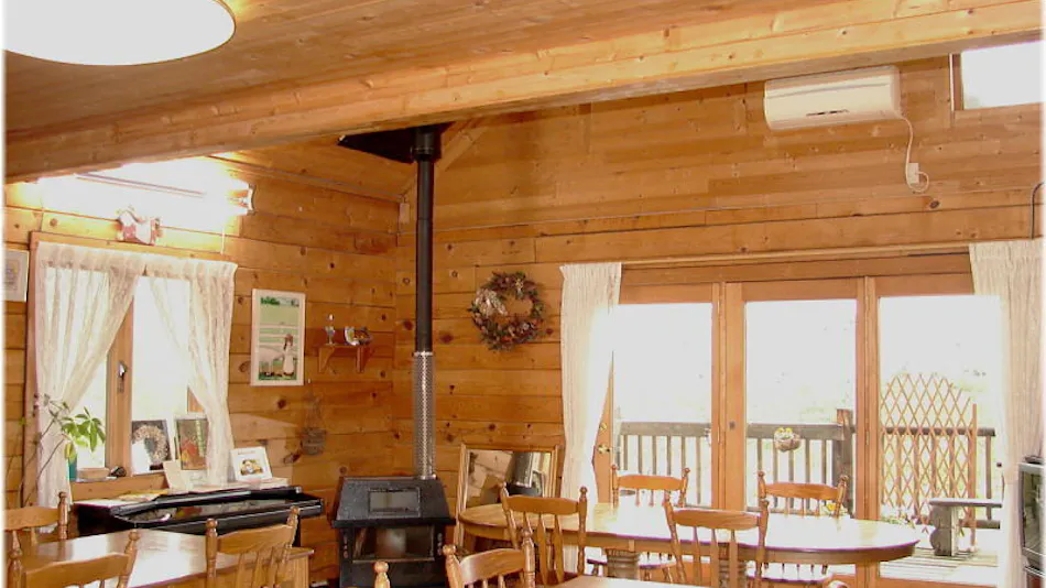 Log Pension Pine House