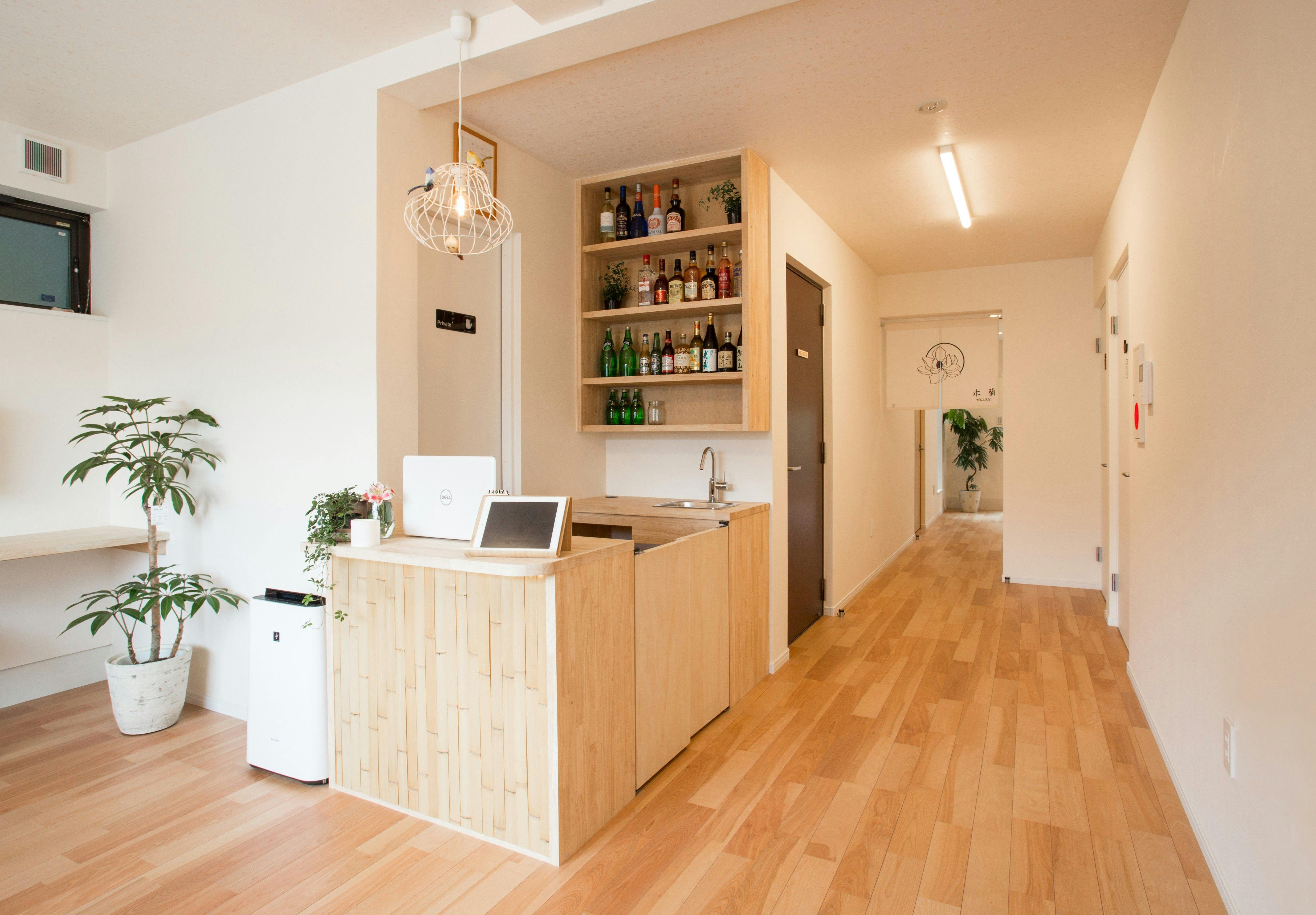 ล็อบบี้โฮสเทลใหม่♪