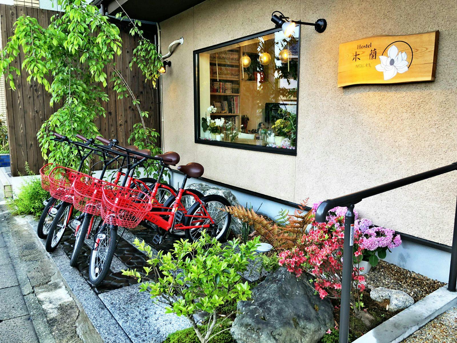 บริการเช่าจักรยานก็มีให้บริการอยู่♪