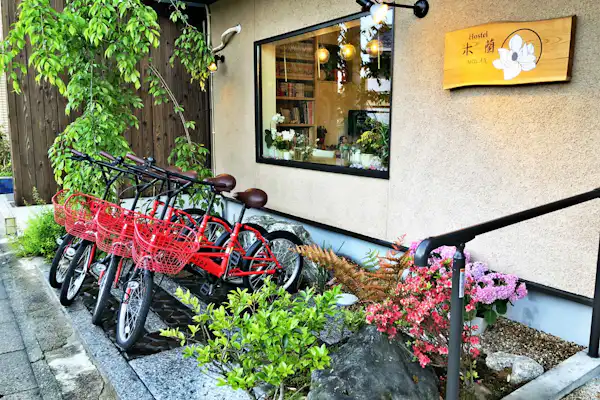 บริการเช่าจักรยานก็มีให้บริการอยู่♪