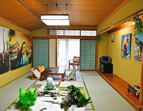 夢中になって遊べる「恐竜ルーム」