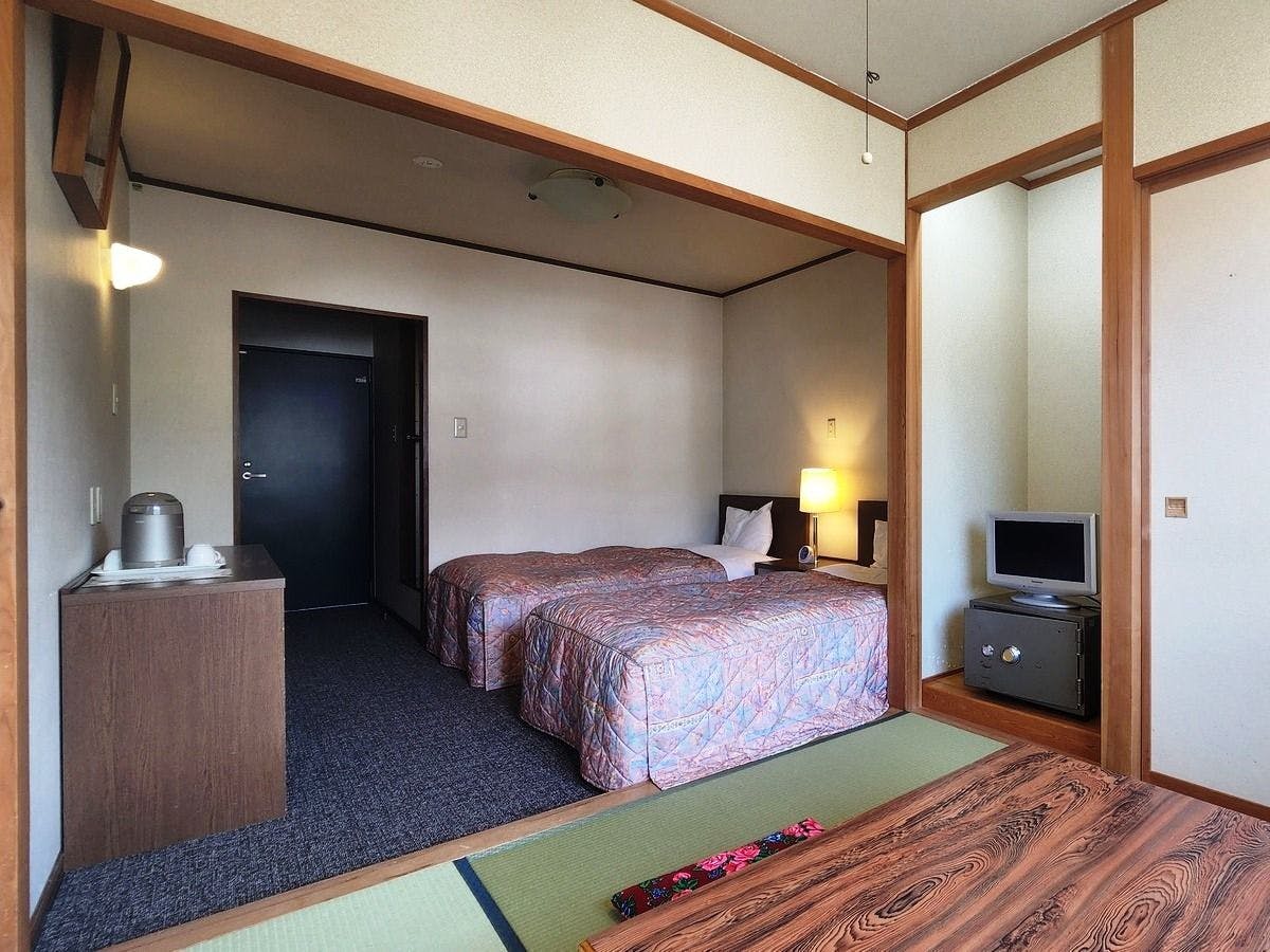 【ห้องพัก】ห้องสไตล์ญี่ปุ่นและตะวันตกในอาคารใหม่