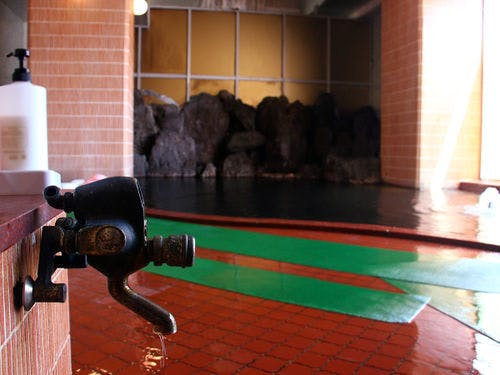 温泉の泉質が売り！