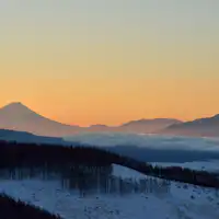 ทิวทัศน์จากฟูจิมิไดในฤดูหนาว