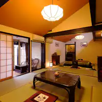 ・<Gambar Kamar> Ini adalah Kamar bergaya Jepang dengan dua ruangan.