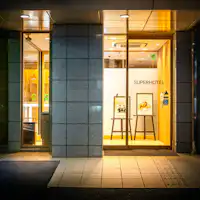 ทางเข้าจะล็อกหลังเวลา 24:00