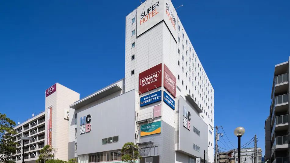 Super Hotel Tozai Line Ichikawa Myoden Station Front