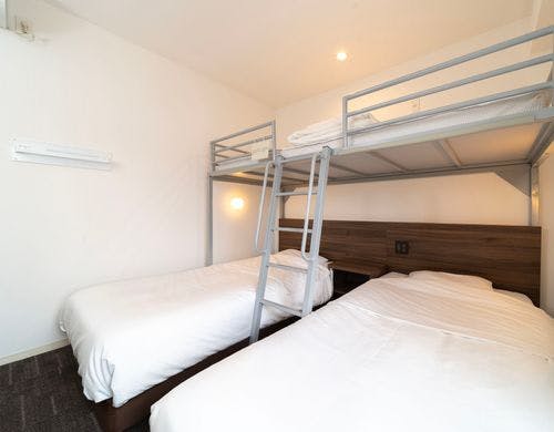 最大3名までお泊り頂けます(幼児含む)