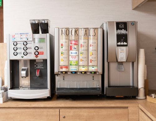 種類豊富なドリンクバー