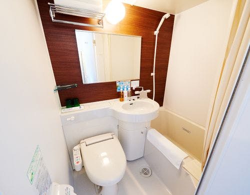 全室にユニットバス完備