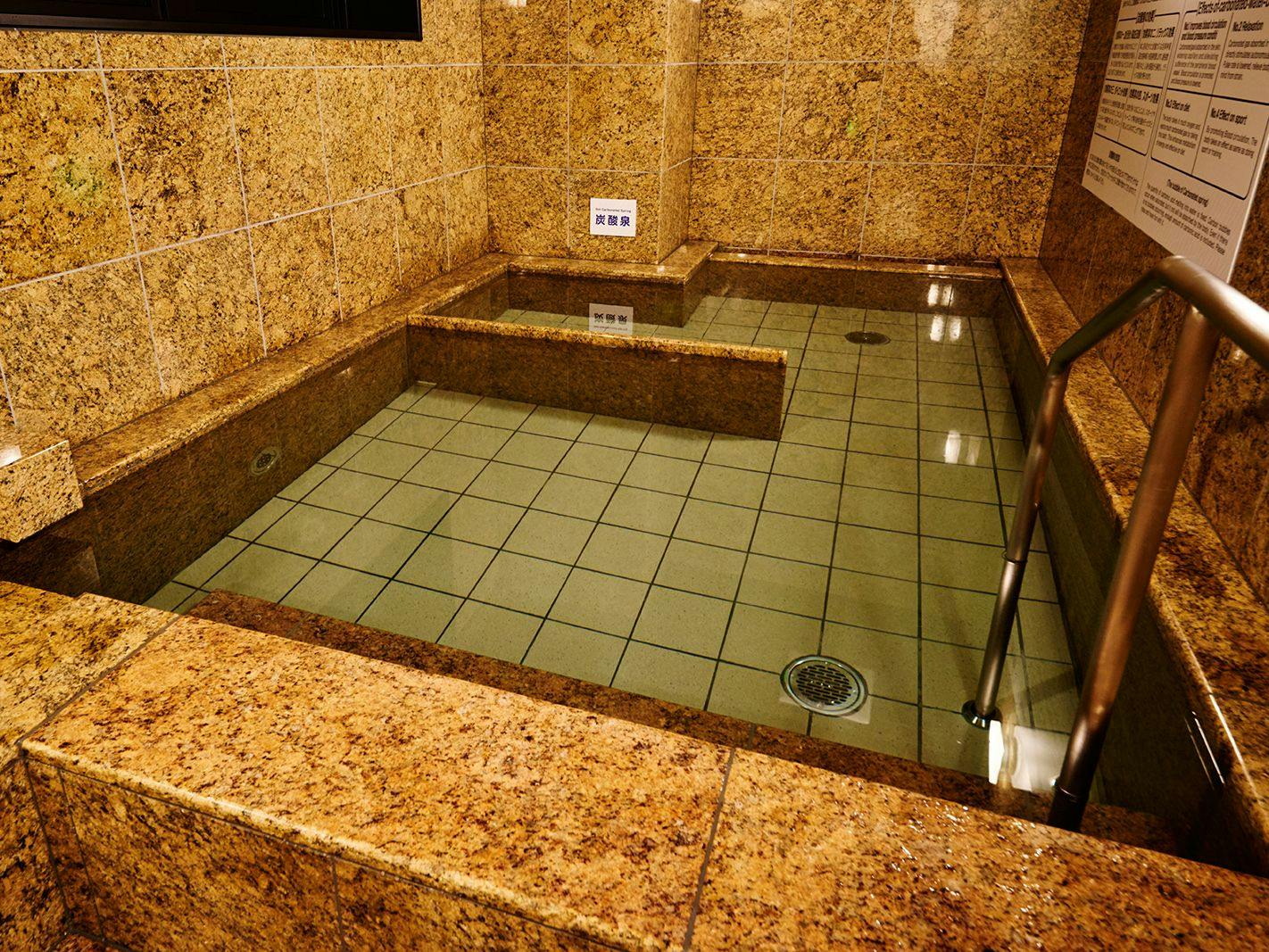 High Concentration Carbonated Spring Aizome no Yu Super Hotel Akihabara Suehirocho