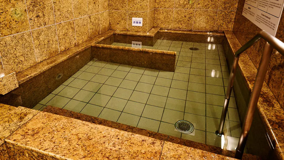 High Concentration Carbonated Spring Aizome no Yu Super Hotel Akihabara Suehirocho